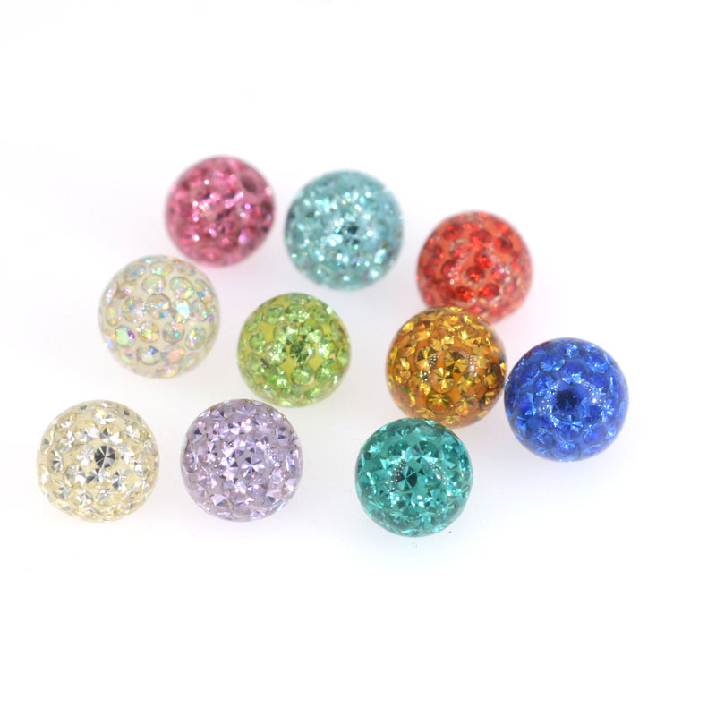 Body Jewelry Replacement Ball - 10 шт. 16 г и 14
