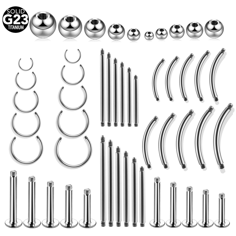 Body Jewelry Replacement Ball - 10 шт./лот, сменные аксессуары для штанги