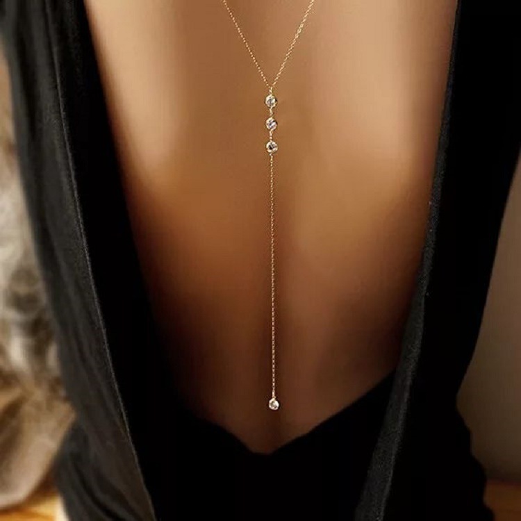 Body Jewelry Bulk - Новое сексуальное женское ожерелье со стразами