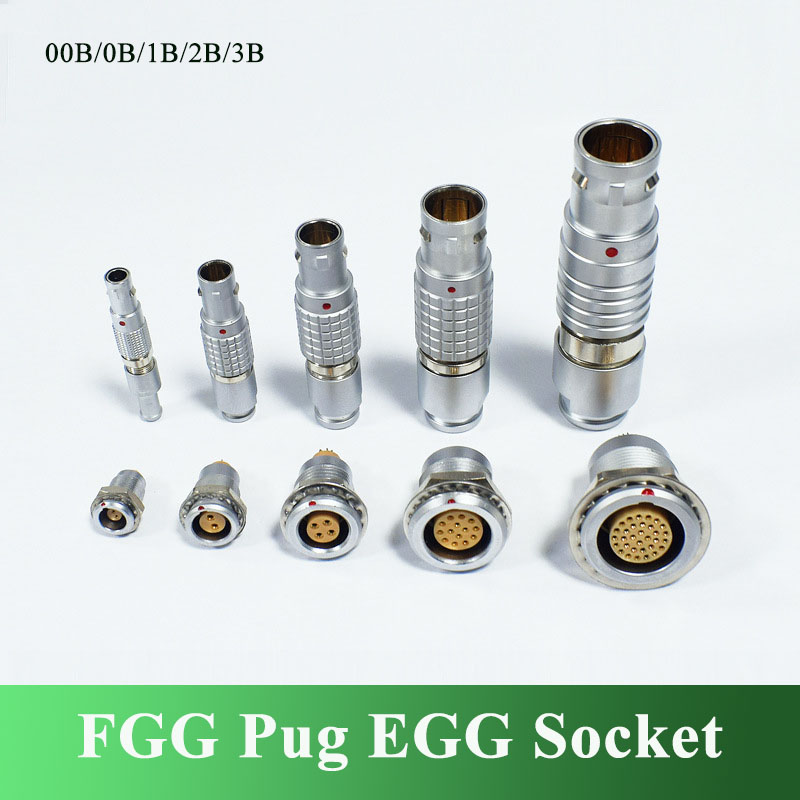 Threadless Push Pin - Металлический самозапирающийся разъем FGG EGG, совместимый
