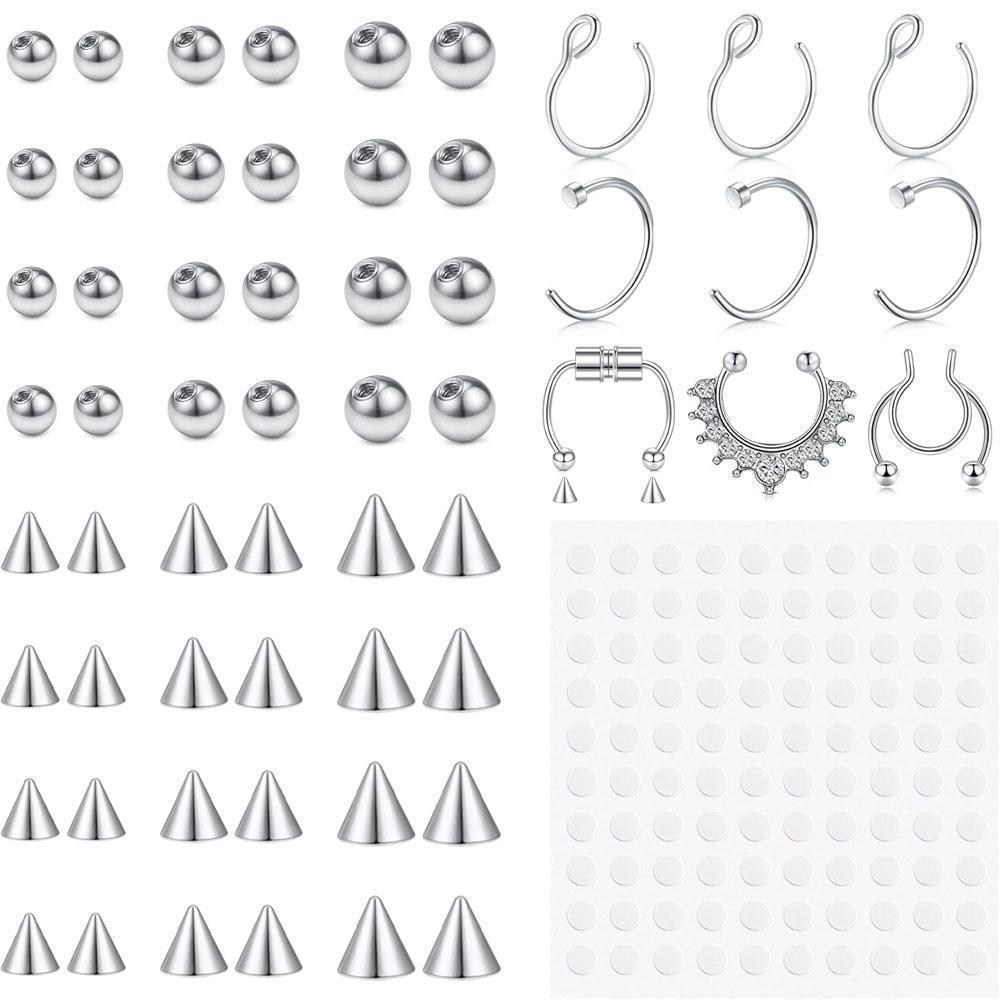 Body Jewelry Replacement Ball - Набор из 1-157 шт. накладных украшений