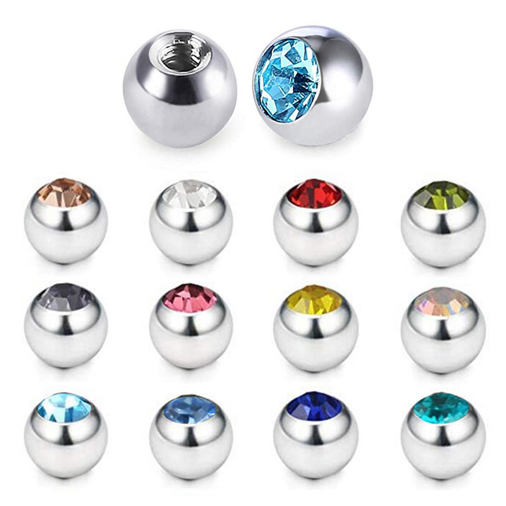 Кольцо из нержавеющей стали с  – обзор и цена Body Jewelry Replacement Ball
