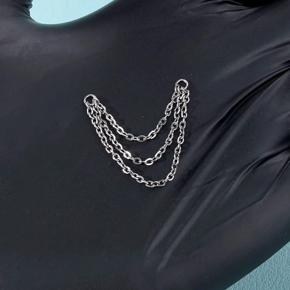 Модная титановая цепочка для н – обзор и цена Body Jewelry Piercing