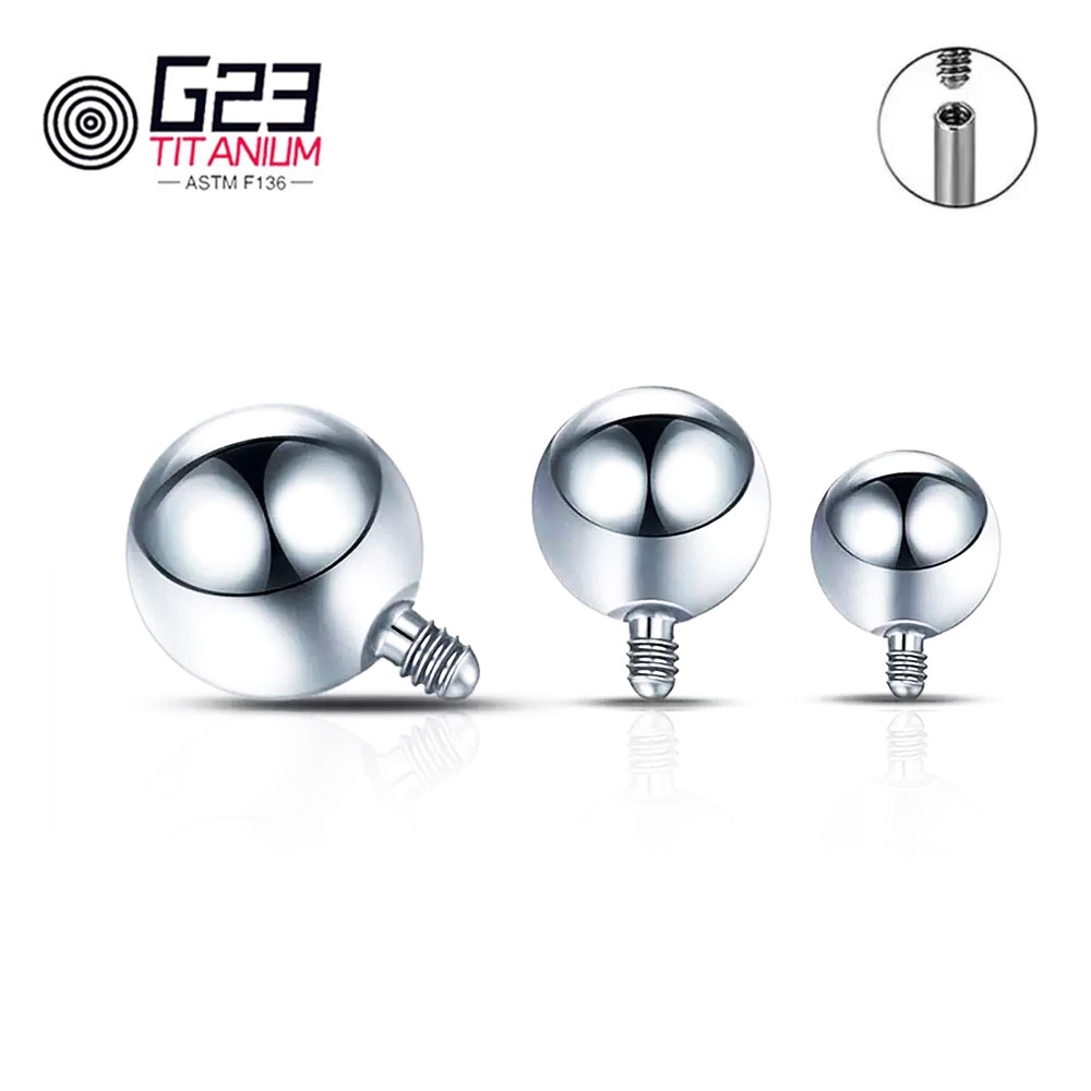 Оптовая продажа, 10/50 шт., ти – обзор и цена Body Jewelry Replacement Ball