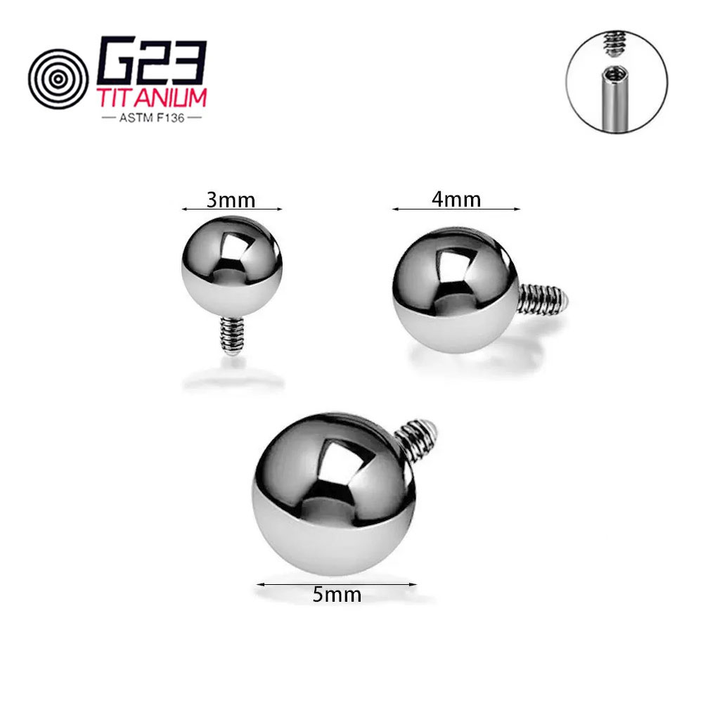 Оптовая продажа, 10/50 шт., ти – обзор и цена Body Jewelry Replacement Ball
