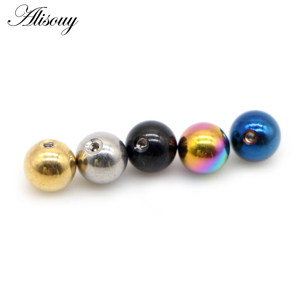 Alisouy, 10 шт./лот, сменные ш – обзор и цена Body Jewelry Replacement Ball