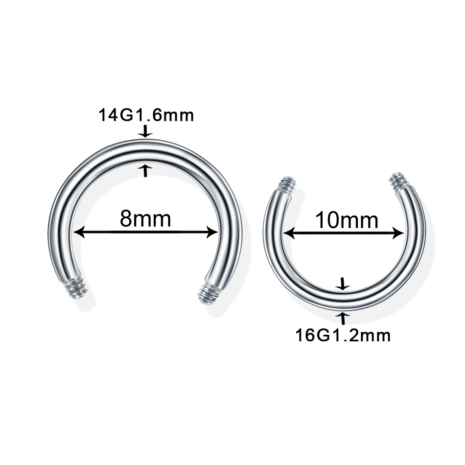 100 шт./лот, стальные серьги,  – обзор и цена Body Jewelry Replacement Ball