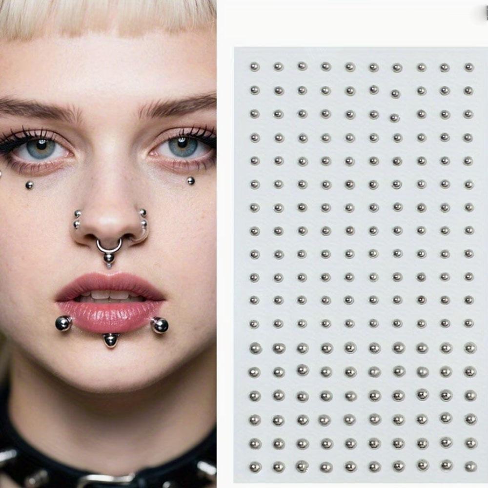 Набор из 58-180 штук: самоклея – обзор и цена Body Jewelry Piercing