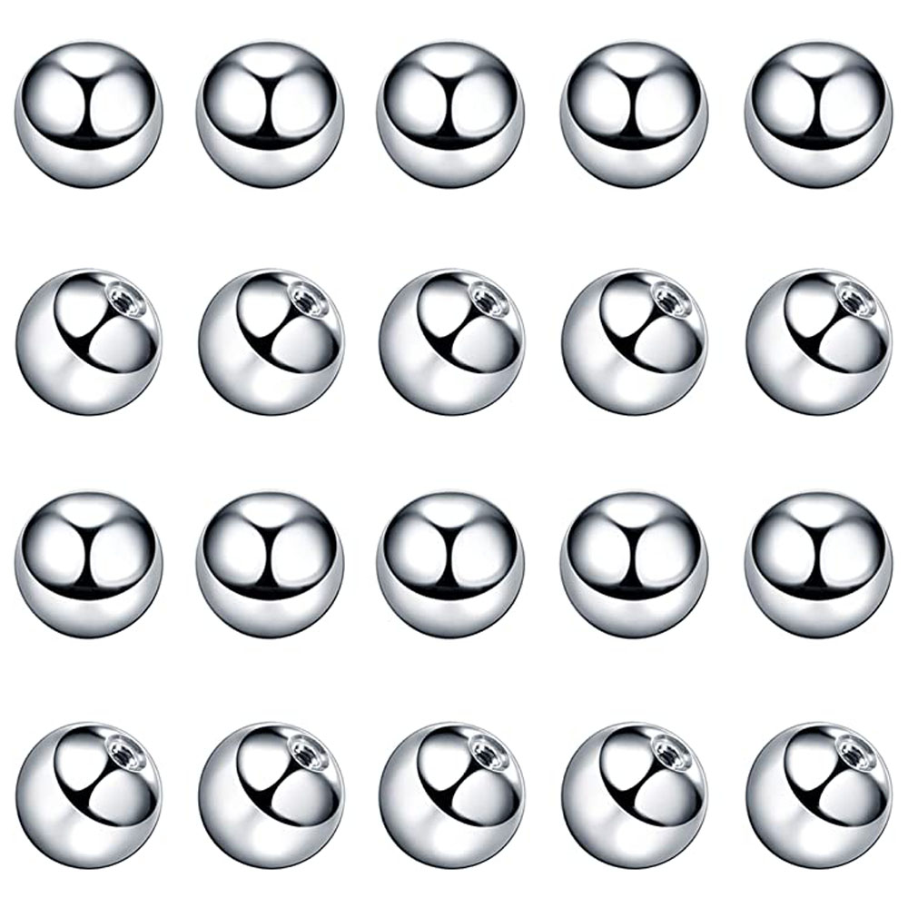 20 шт., детали для пирсинга, 1 – обзор и цена Body Jewelry Replacement Ball
