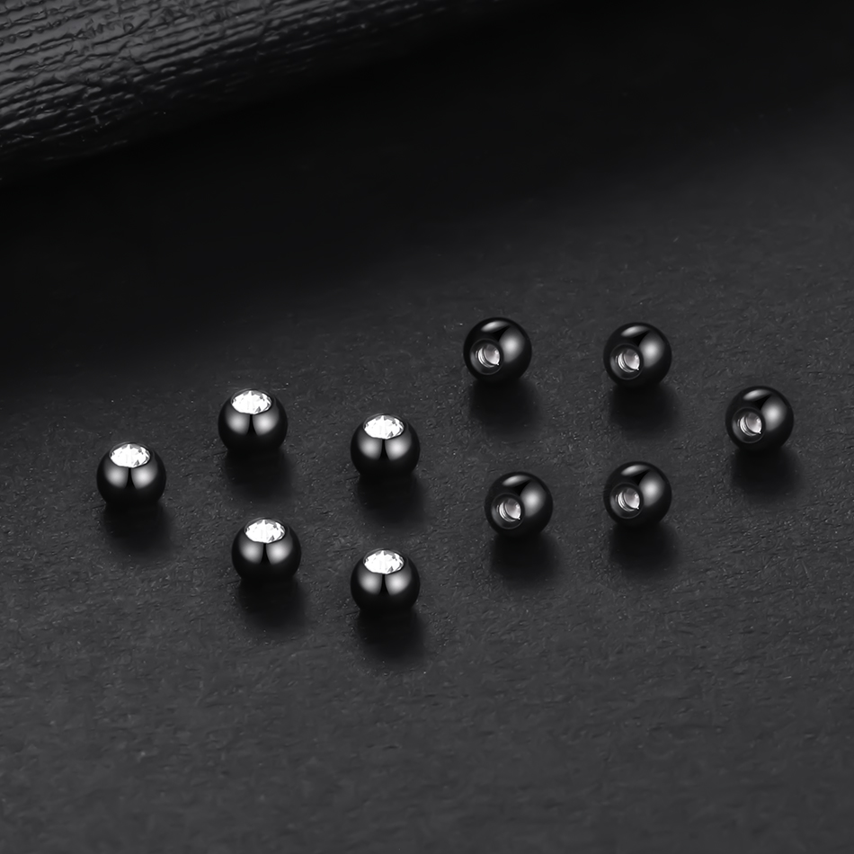 10 шт., сменные шарики из нерж – обзор и цена Body Jewelry Replacement Ball