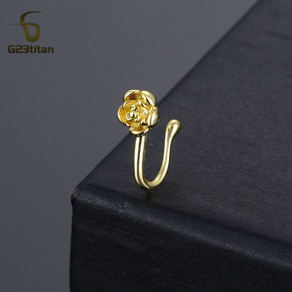 1 шт. Золотистый U-образный кл – обзор и цена Body Jewelry And Earrings